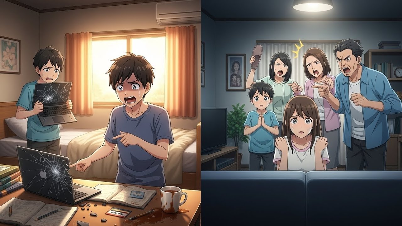 📕 Мой брат сломал мой ноутбук, но почему-то наказан был я