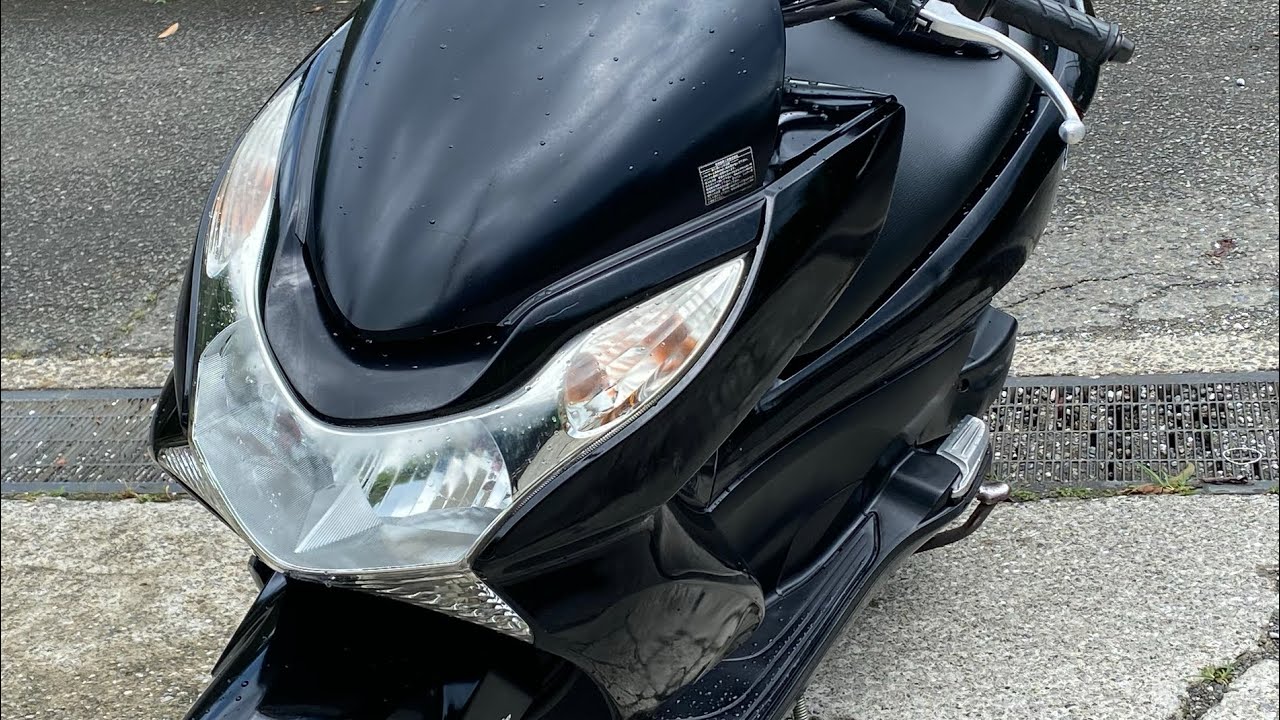 自賠責保険付-埼玉発182】HONDA PCX125 JF28 モリワキマフラー付 タイヤ前後新品 アイドリング安定しています 新型PCX125（JF81）に「モリワキエンジニアリングマフラー」を早速装着