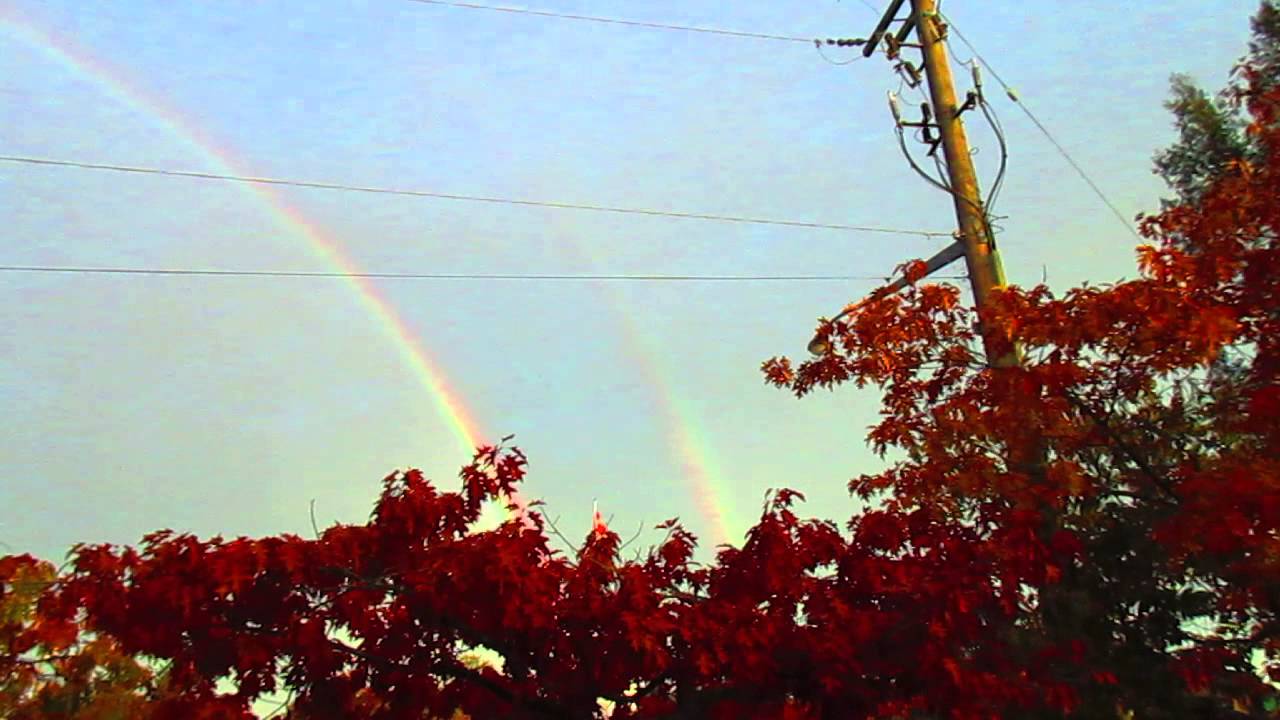 Rainbow ... A Double Rainbow!