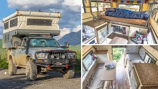 Living In A Toyota Tacoma Truck Camper - Full-Time Digital Nomad - Slide In Pop Up Truck Camper