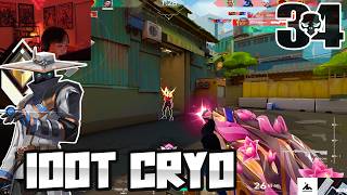 Carrying A Bunch of NPC's | 100T Cryo [NA] #MatchMVP