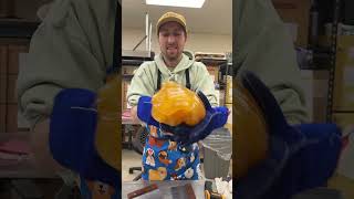 How We Make Orange Pretzel Candy 🧡🍭