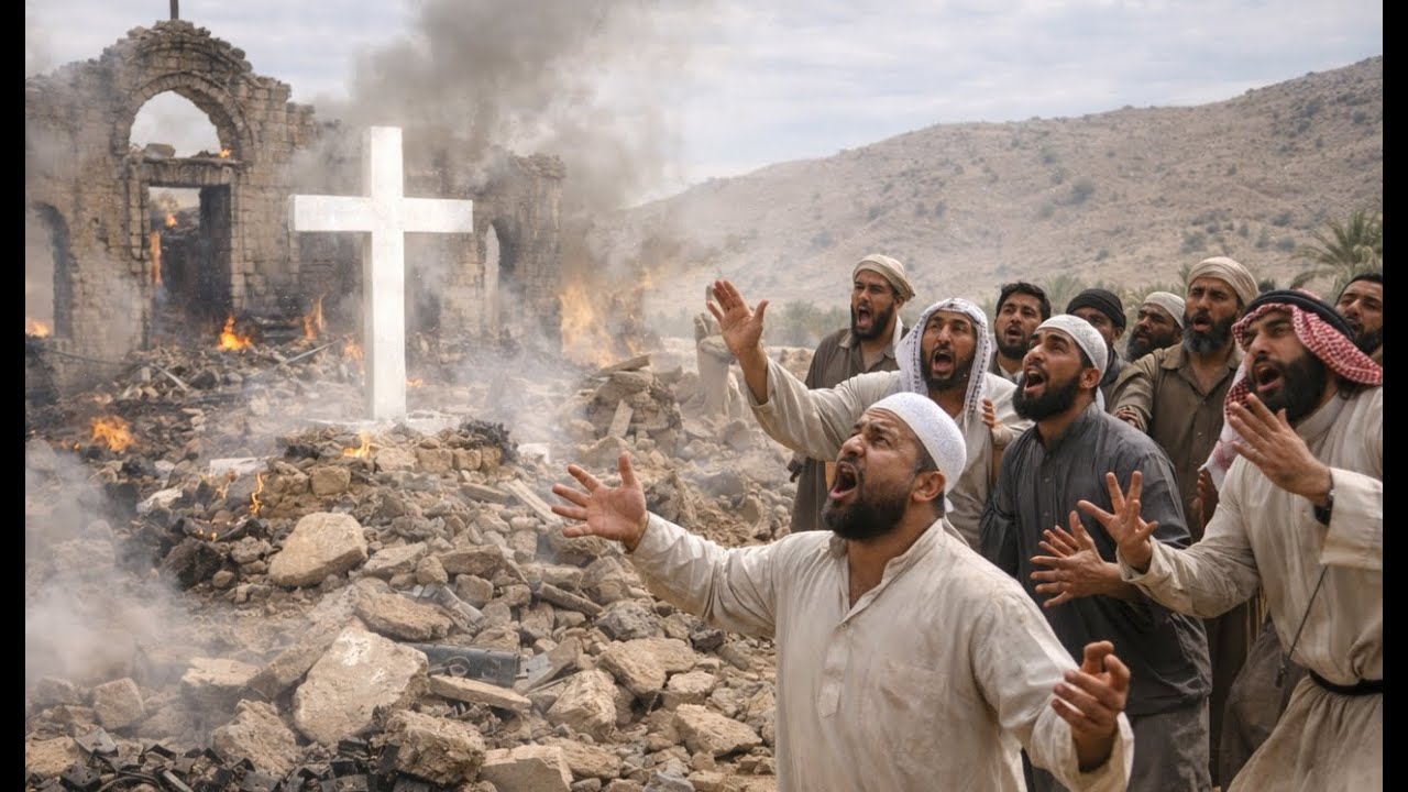 Musulmanes destruyeron una iglesia cristiana… pero lo que pasó después sorprendió a todos