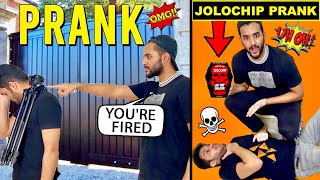 Funniest PRANKS on my CAMERA-MAN !! *You're FIRED*