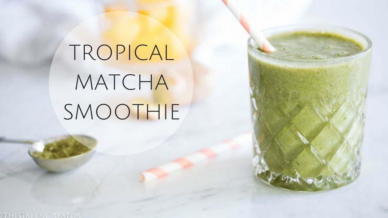 Matcha Smoothie (Green Tea Smoothie) – A Couple Cooks