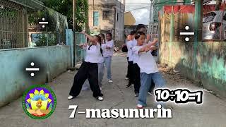 Math sayaw 1st place