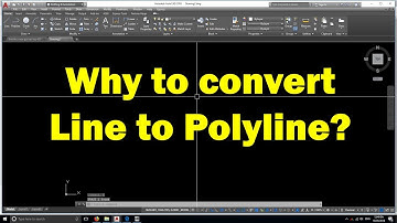 AutoCAD tutorial | Why to convert Line to Polyline