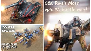 C&C Rivals Most epic 1V1 Battle ever!