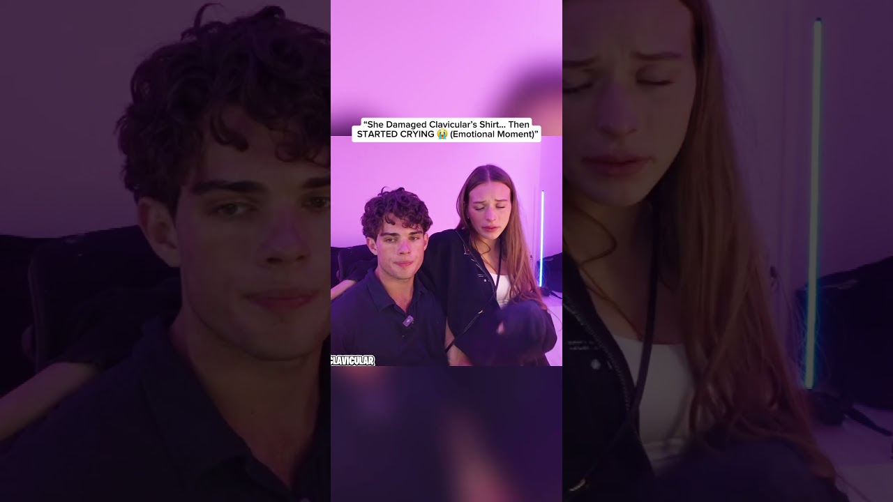 “She Damaged Clavicular’s Shirt… Then STARTED CRYING 😭 (Emotional Moment)” 