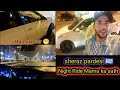 Mamo ka sath enjoy night ride  athens  sheraz pardesi zainulabadinvlogs