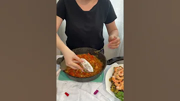 #ТОМАТНЫЙ СОУС С МОРЕПРОДУКТАМИ 🔥🔥🔥#морепродукты   #соус