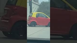 Small Smart Car With Paint And Wrap To Look Like Toy Car