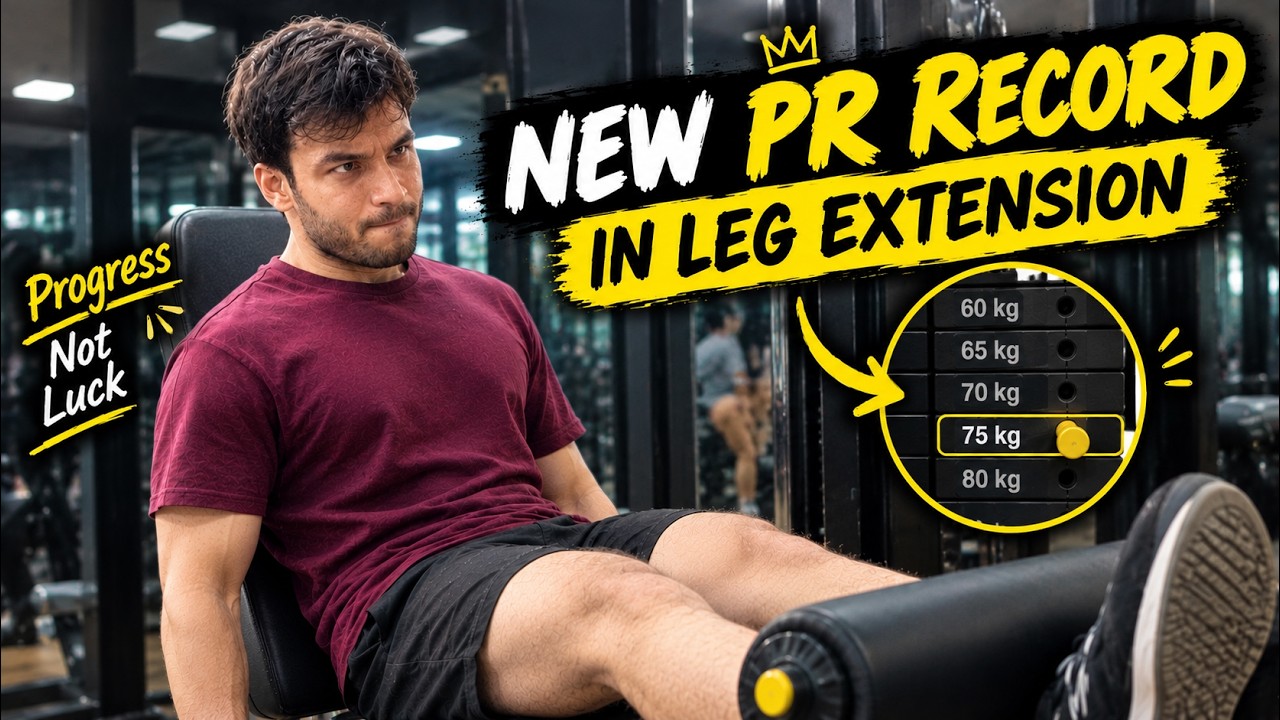 Leg Extension Example Finally Hit a New PR in Leg Extension! 🏋️ | Gym Vlog - YouTube