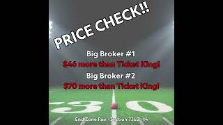 Packers vs Lions Tickets 2026 - Price Check from Ticket King