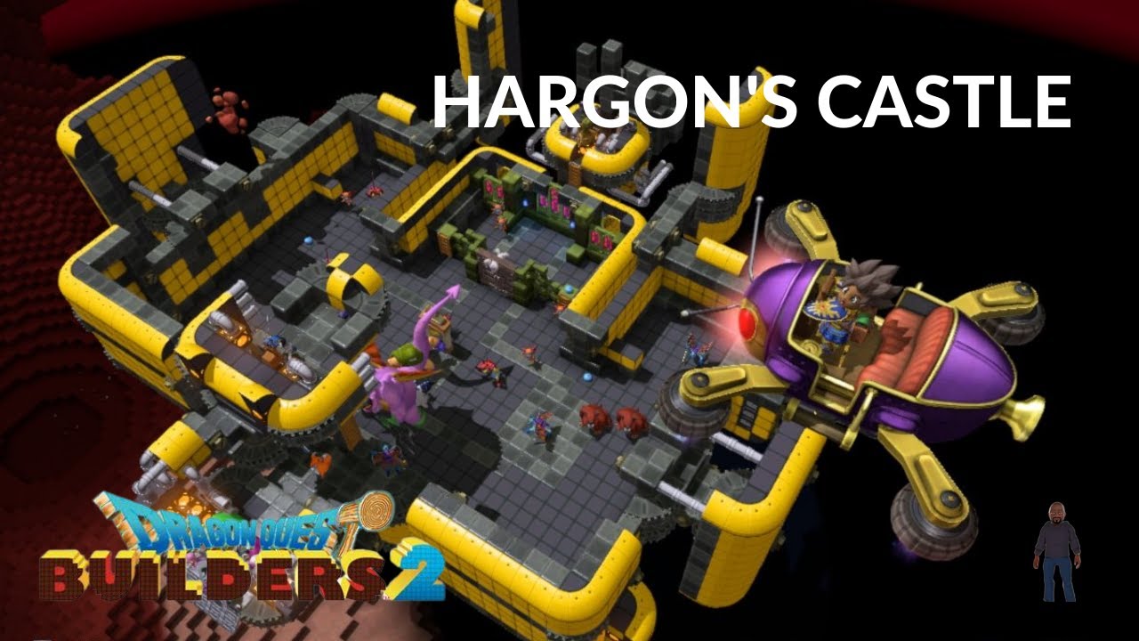 HARGON'S CASTLE BLUEPRINT Dragon Quest Builders 2 YouTube