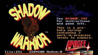 Shadow Warrior 1/15/1995, 2/10/1995 Prototype - SPOOK.MID (General MIDI)