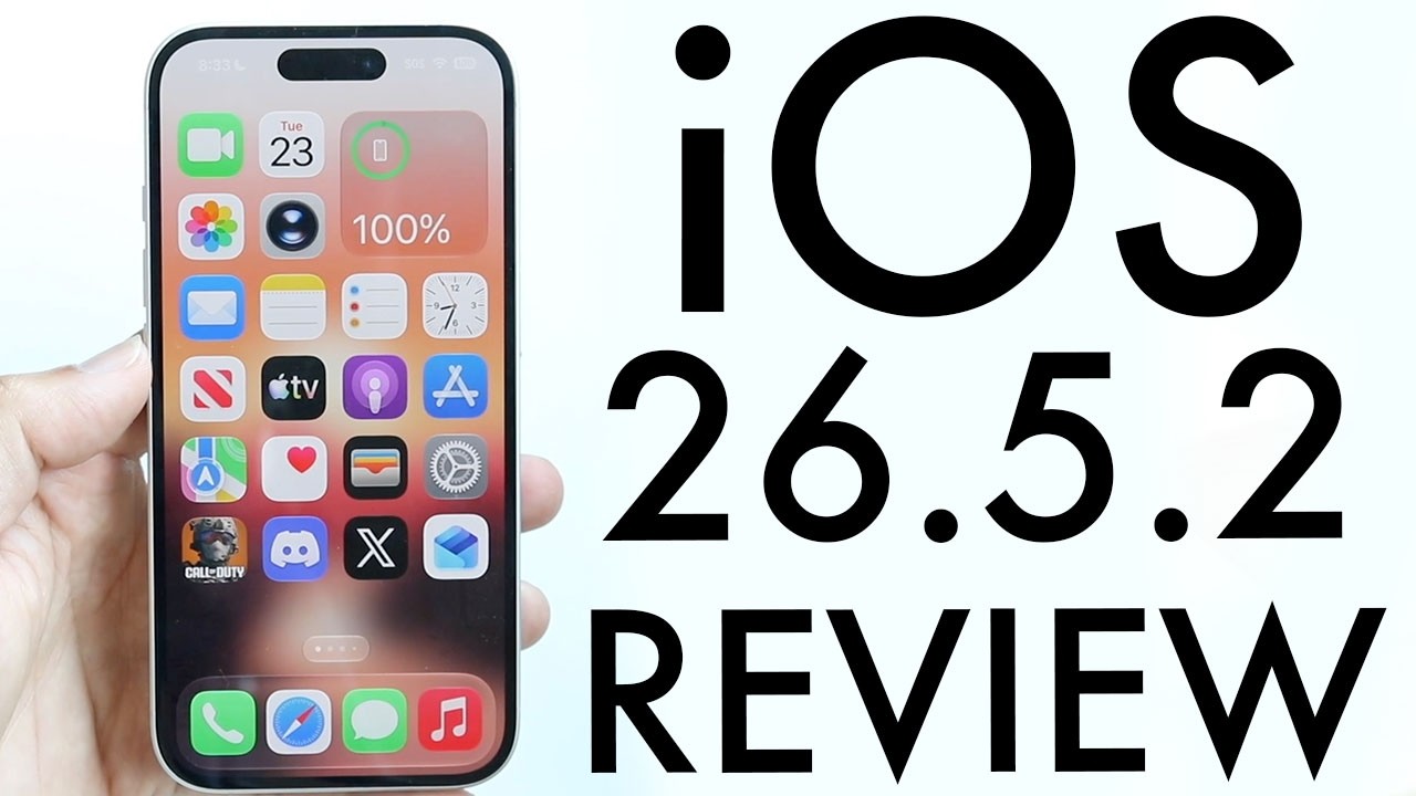 iOS 26.5.2 Review! (New Features & Changes) - YouTube