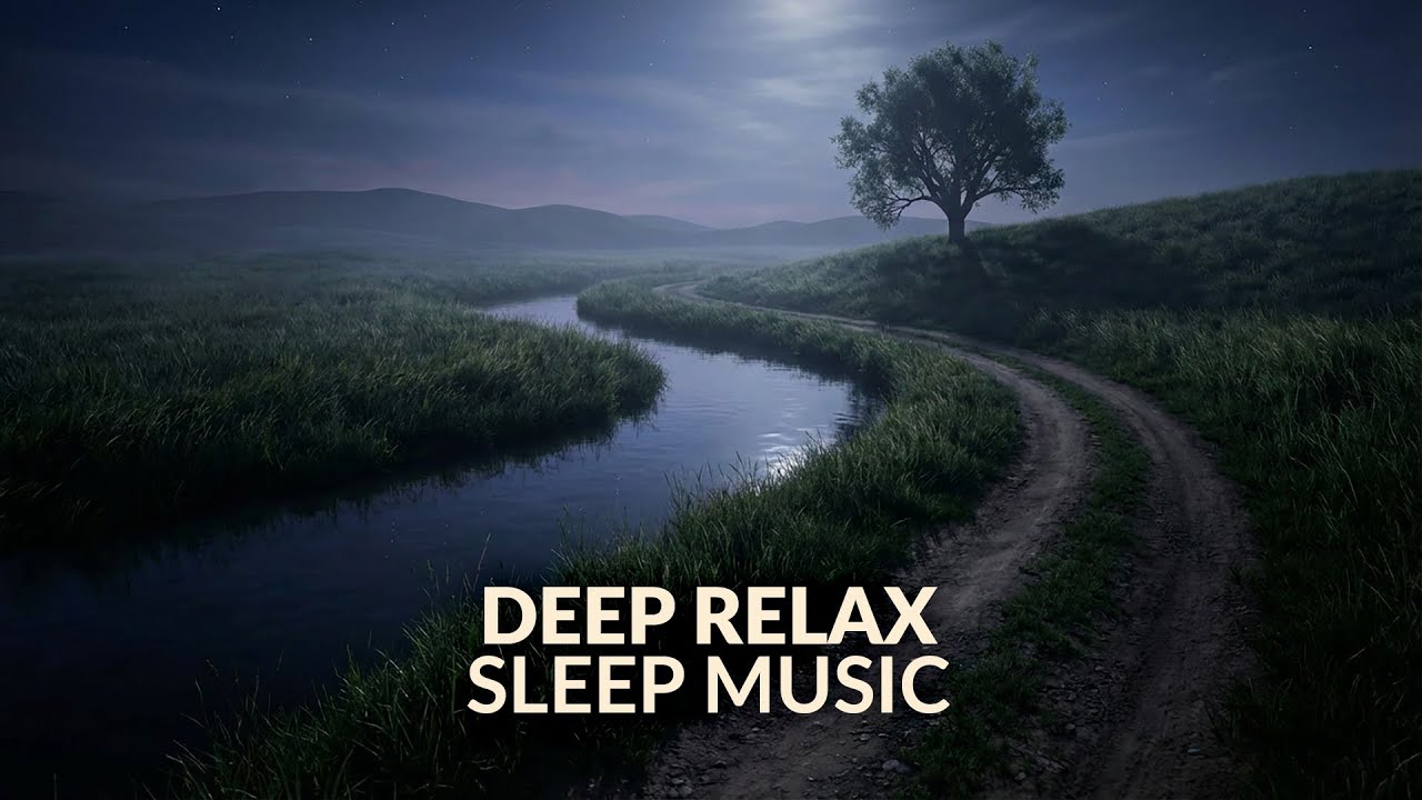 No Ads | Deep Relaxation Music for Sleep | 3 hours of Night Serenity