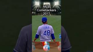 MLB Comebackers 2017
