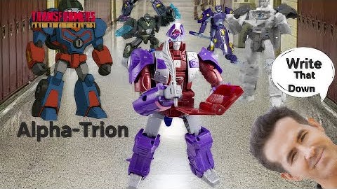 Tfansformers Age of the Primes Voyager Class Alpha Trion. (A3)