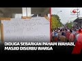 Viral warga serbu masjid karena diduga sebarkan paham wahabi  tvone minute