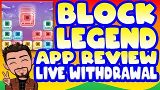 BLOCK LEGEND - BLOCK PUZZLE WITH SLIDING APP REVIEW |  WITH LIVE WITHDRAW |  $2 USD MINIMUM PAYMENT screenshot 1