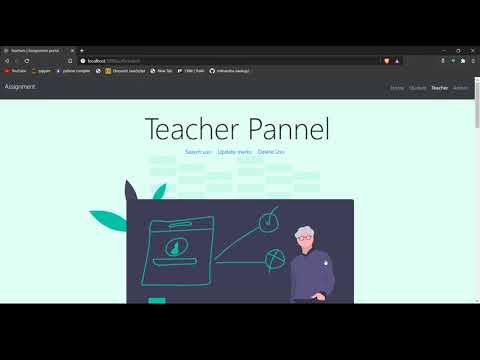 DBMS project assignment management demo