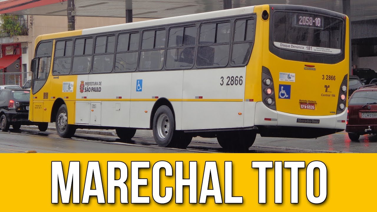Avenida Marechal Tito - Movimentação de Ônibus #71