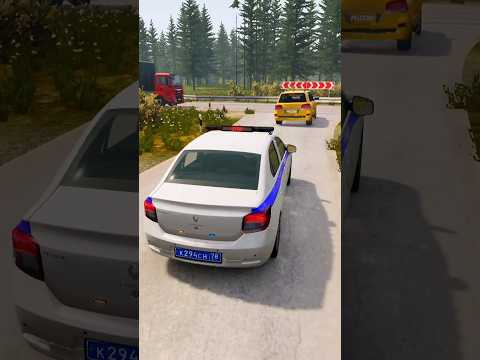 СМОЖЕТ ЛИ РЕНО ЛОГАН ДОГНАТЬ НАРУШИТЕЛЯ в BeamNG Drive