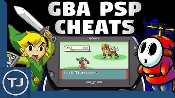 PSP/PSP GO Installing GBA Cheat Files! (GpSP Emulator) 2017!