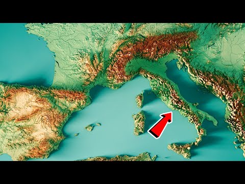 Video: Geografi Italia: Peta dan Fakta Geografis