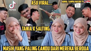 HAIRIE & ZULIE | TIKTOKER MALAYSIA INI VIRAL DI INDONESIA‼️TANIA X SALTING | #tiktok #tiktokviral