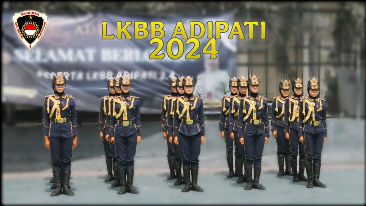 penampilan pleton GADIS MILITAN #LKBBADIPATI