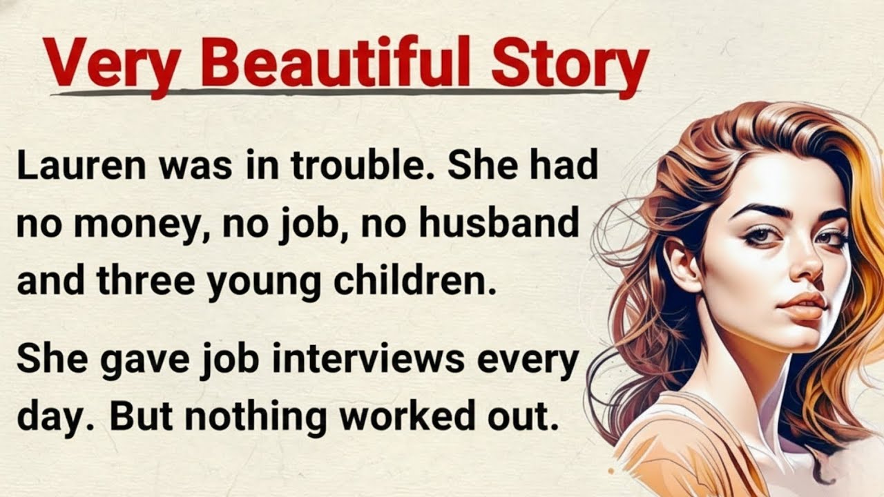 Learning English Through Stories – A Strong Woman | Graded Reader Level 3 | English Audio Story