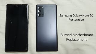 Galaxy Note 20 won't turn on - Restoration.