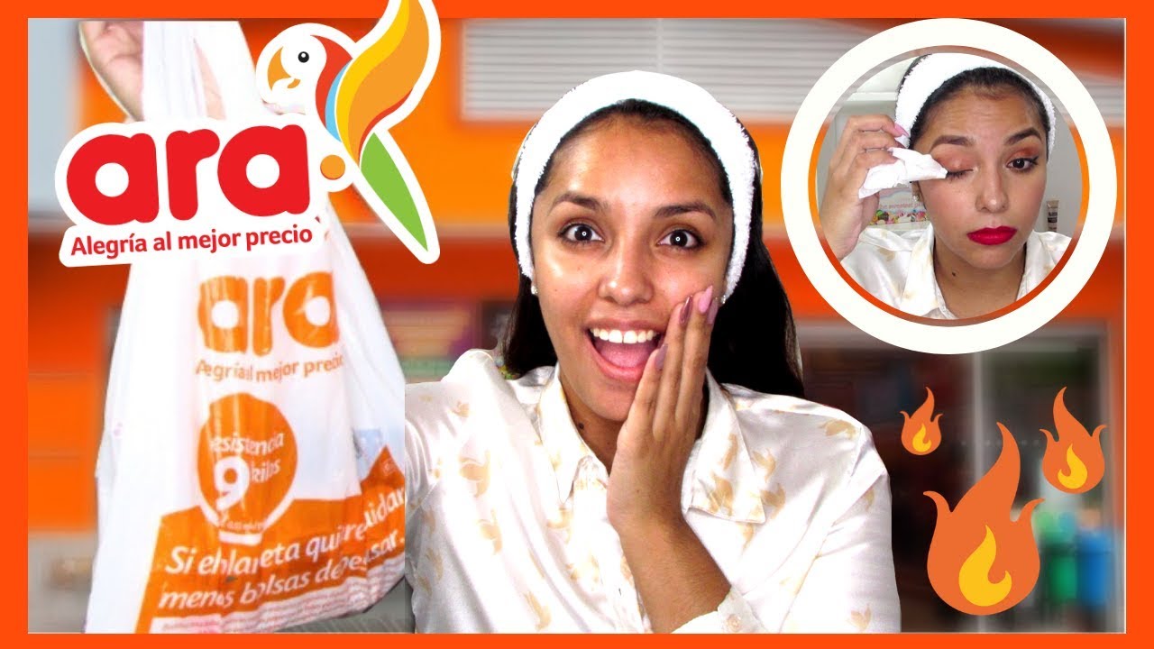 PRODUCTOS de BELLEZA de TIENDAS ARA | Primeras impresiones 🔥🤓