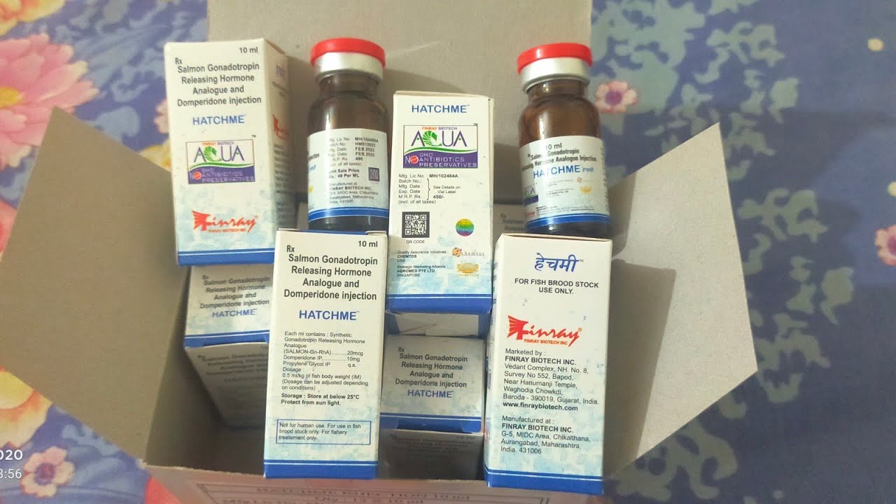 Fish Breeding Hormone HATCHME available in our stock. YouTube