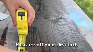 DIY Custom Ruler Growth Chart