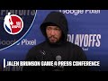 Jalen Brunson after Game 4: ‘There is no we’re shorthanded, there is no excuse’ | NBA on ESPN