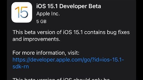 How to get new iOS 15.1 beta update