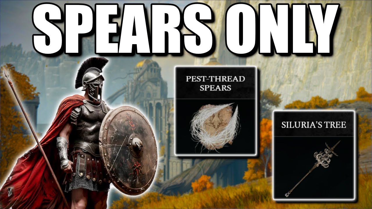 Breaking Elden Ring With Only SPEARS!