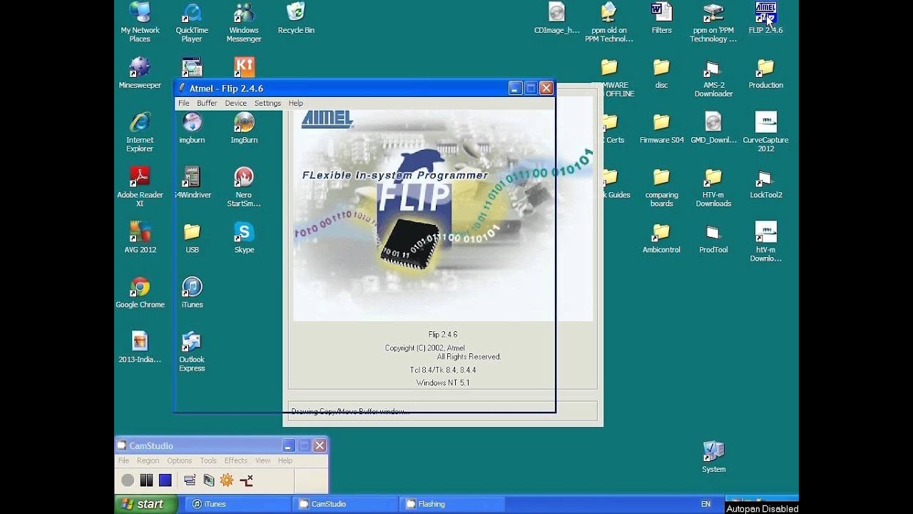 htV htV-m Firmware upgrade using FLIP - YouTube