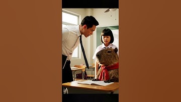 Lan Thư lại méc Thầy giáo nữa rồi hả? #capybara #capybaravabe