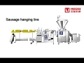 Sausage Production Line, sausage linking system, sausage hanging line