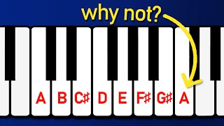 Why are the white notes C major not A major? by David Bennett Piano 107,936 views 3 months ago 10 minutes, 57 seconds