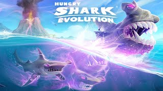 Hungry Shark Evolution - All 25 Sharks Unlocked - MAGMAJIRA SKINS Gameplay -  Android & IOS screenshot 3