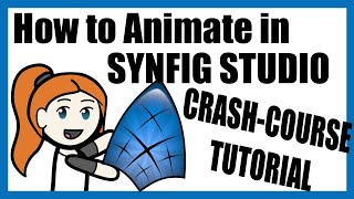 How to Animate using Synfig Studio (Quick Tutorial, Free program)