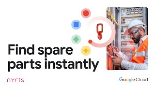 Find spare parts instantly using product images or CAD data with nyris on Google Cloud.