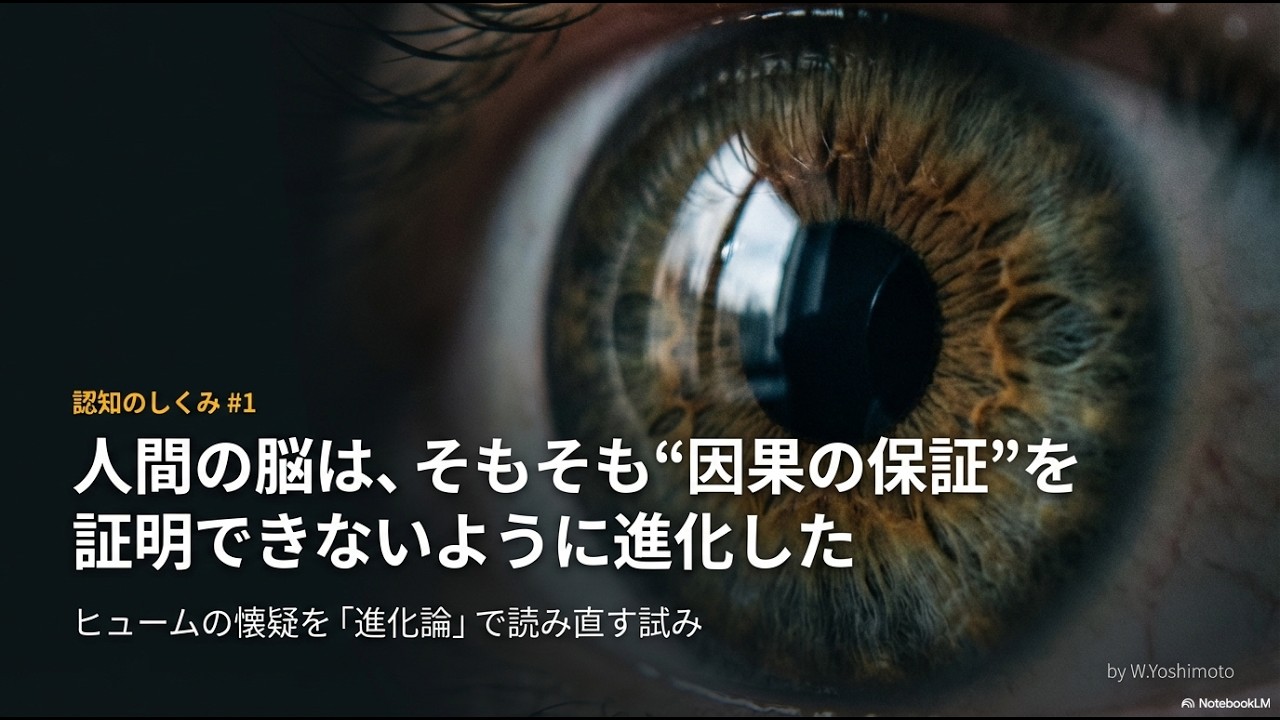 脳の生存ショートカット：なぜ因果を信じるのか