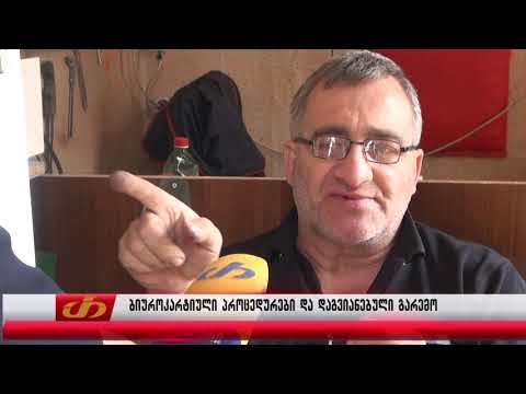 ბიუროკრატიული პროცედურები  და დანაგვიანებული გარემო